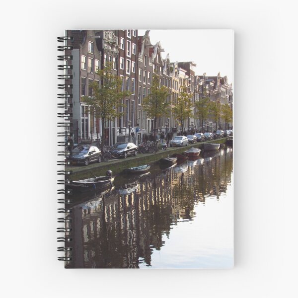Item preview, Amsterdam - Reflections at dusk in canal designed and sold by Maureen Keogh.