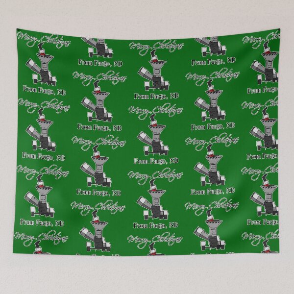 Item preview, Santa visits Fargo designed and sold by spikadouglas.