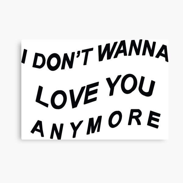 Lany Lyrics Canvas Prints Redbubble