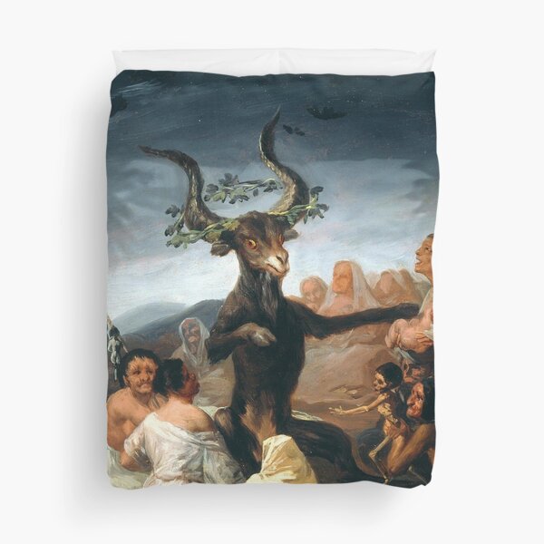The coven - Goya Duvet Cover