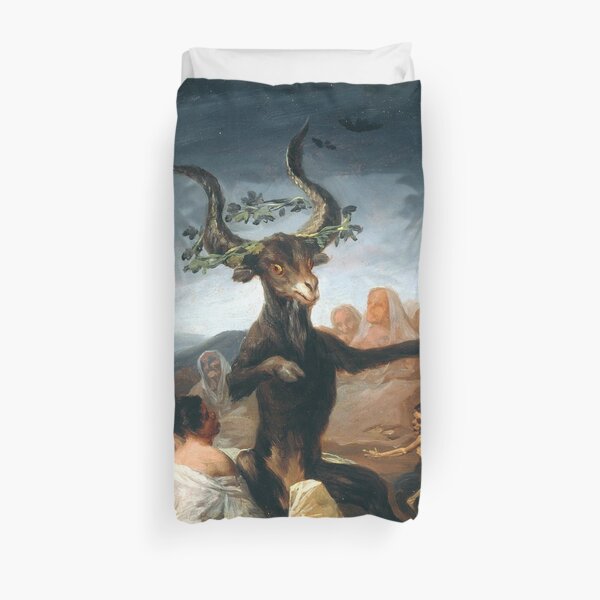 The coven - Goya Duvet Cover