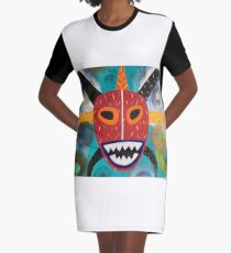 Vejigante Graphic T-Shirt Dress