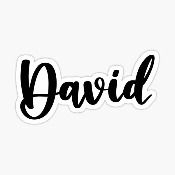 David Calligraphy Gifts & Merchandise | Redbubble