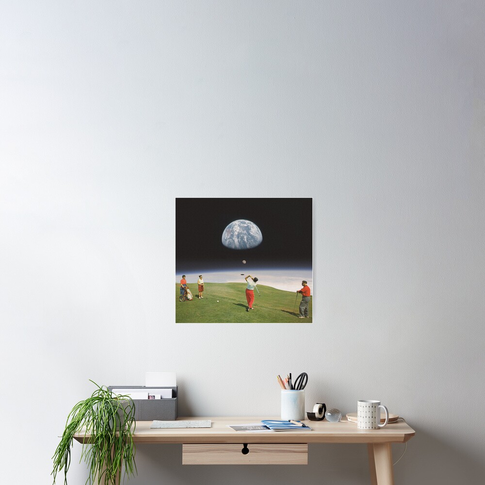 Galactic Golfers Poster