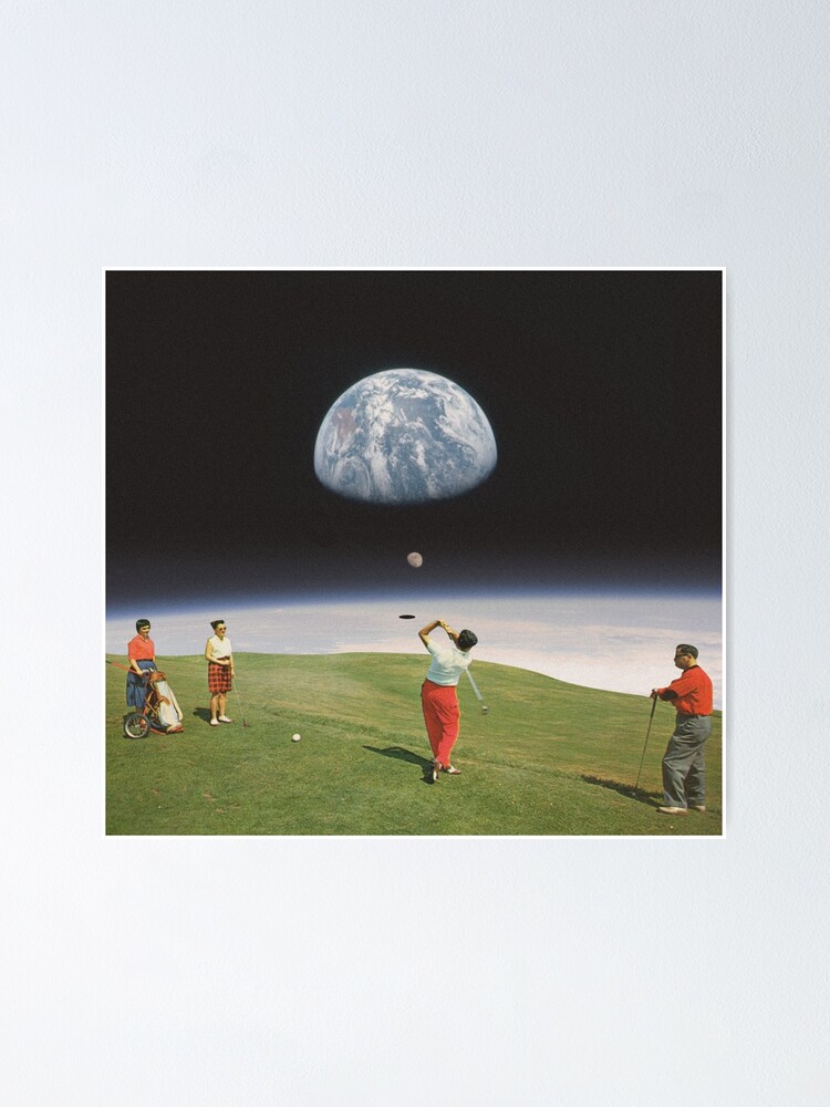 Alternate view of Galactic Golfers Poster