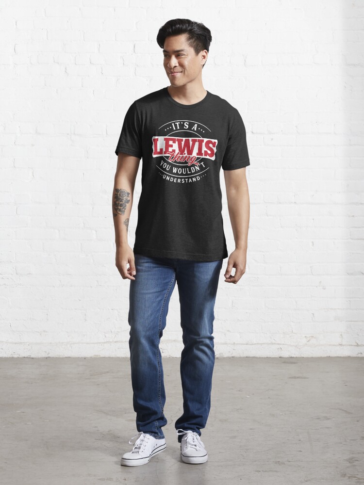 Alternate view of Lewis Name T-shirt Lewis Thing Lewis Essential T-Shirt