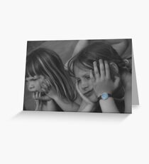 Boredom Greeting Card