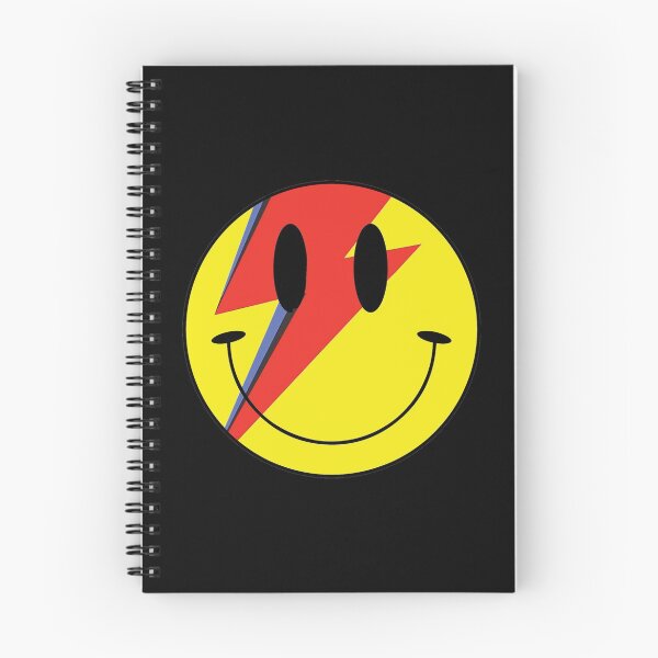 Item preview, Aladdin Sane Smiley Face designed and sold by avidfan2000.