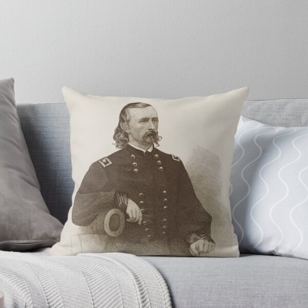 Item preview, General George Armstrong Custer Engraved Portrait  designed and sold by warishellstore.