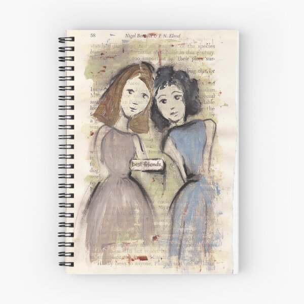 Item preview, best friends designed and sold by CherieStrongArt.