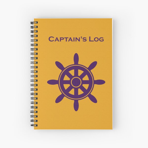 Item preview, Pirates' Pride - Captain's Log Yellow designed and sold by CitadelBookery.