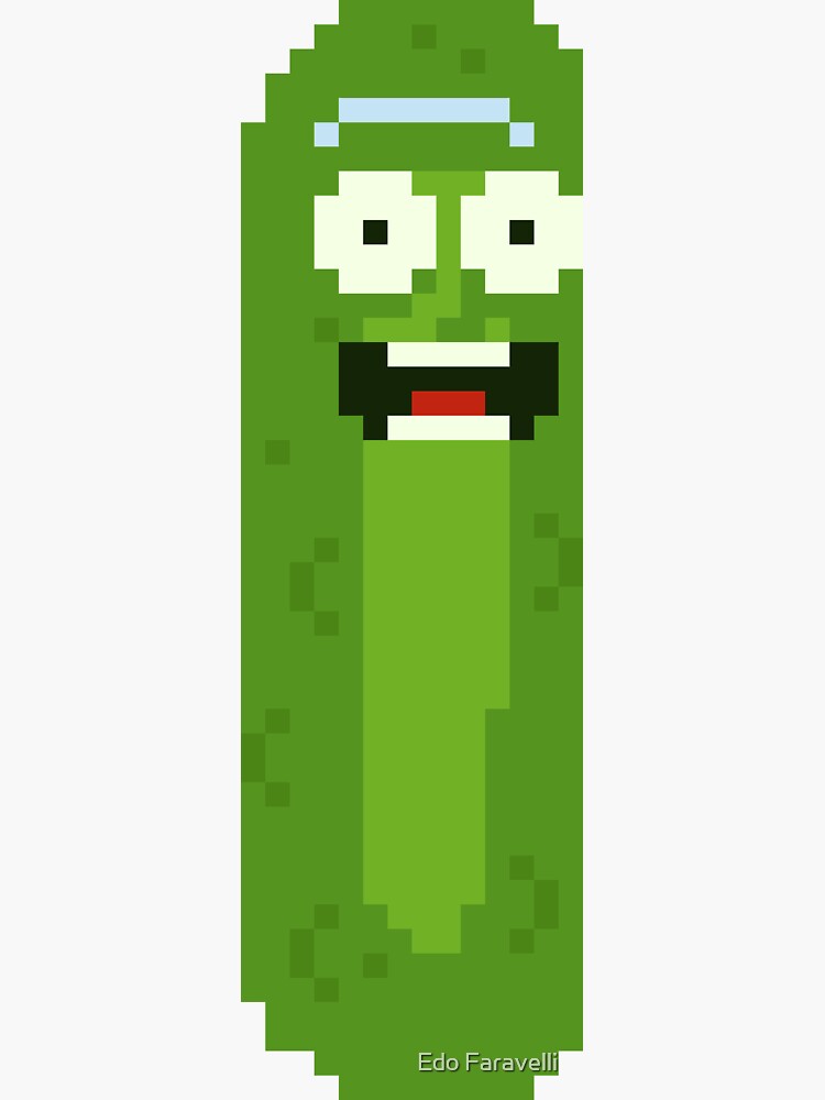 Pickle Rick 16bit by edofaravelli