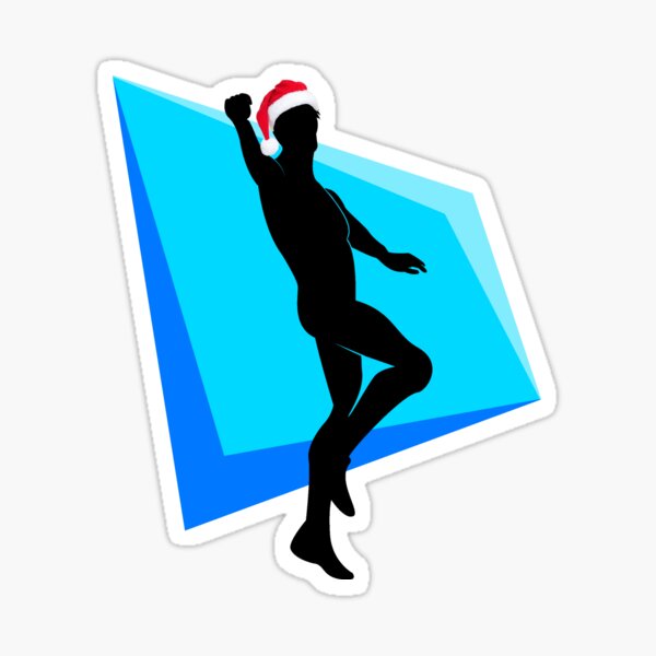 Christmas Fortnite Stickers Redbubble - soonfortnite dancing simulator roblox