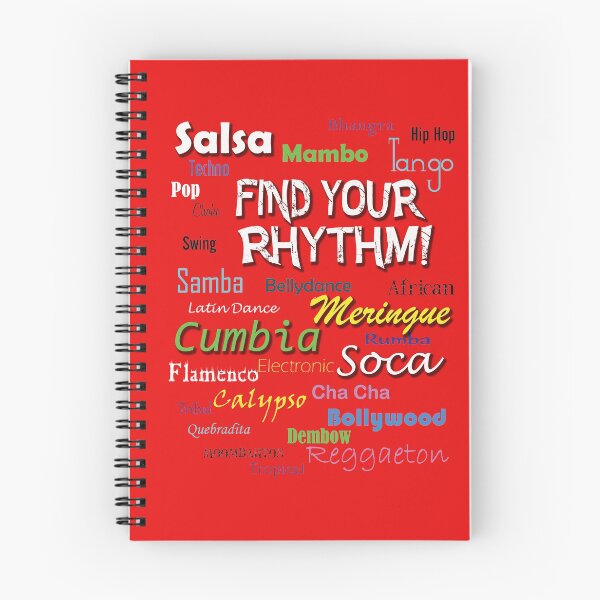 Item preview, Find Your Rhythm (best on red) designed and sold by Sandra Parlow.