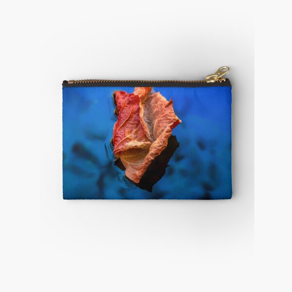 Item preview, Drifting a leaf floats down stream fall colors designed and sold by MarniePatchett.