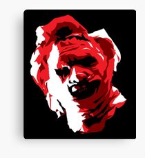 Texas Chainsaw Massacre - Vector Canvas Print