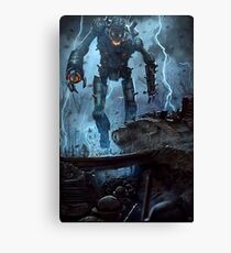 The monster is alive! Canvas Print