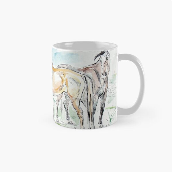 Item preview, "Landscape with horses" designed and sold by Yanina Antsulevich.