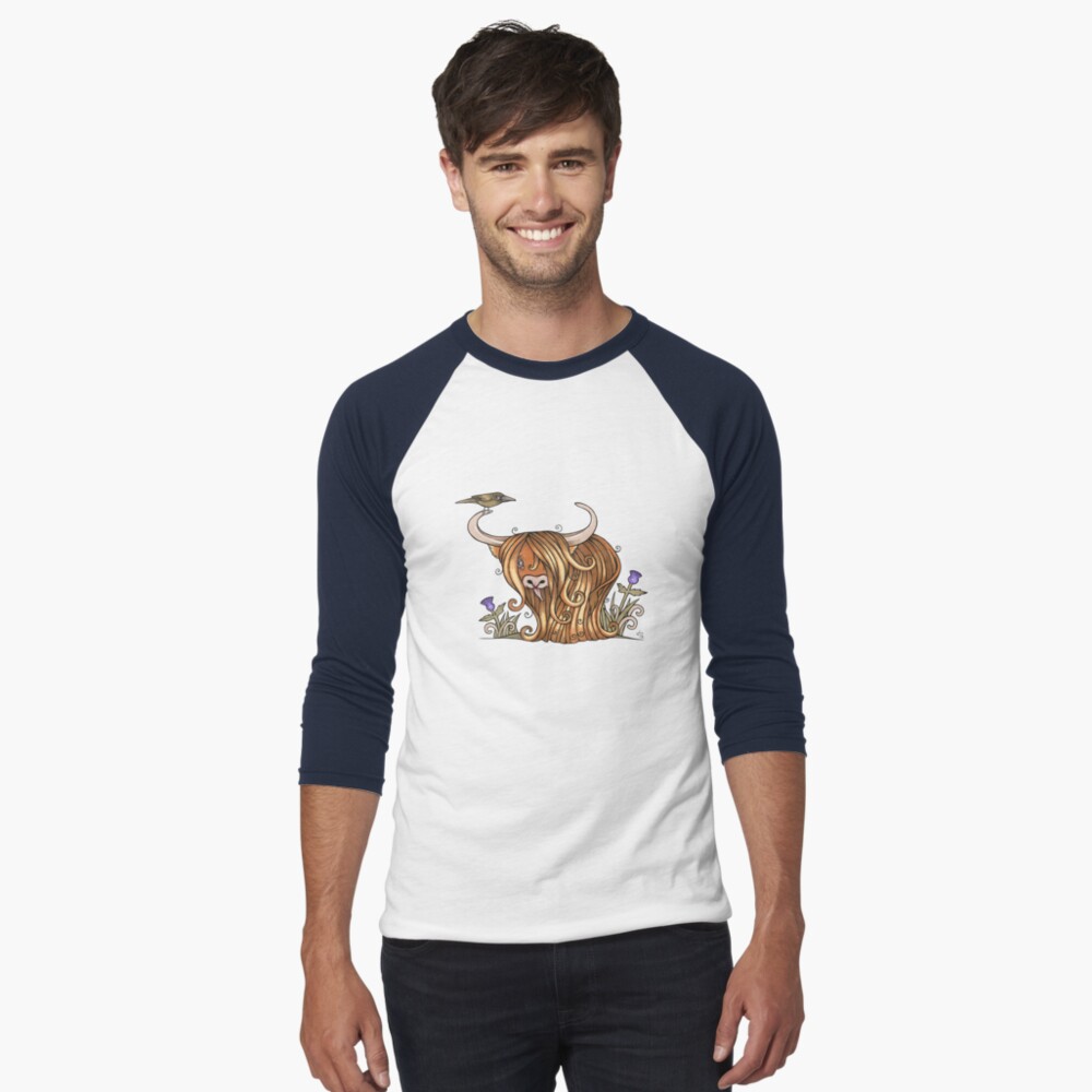 Item preview, Baseball ¾ Sleeve T-Shirt designed and sold by AnitaInverarity.