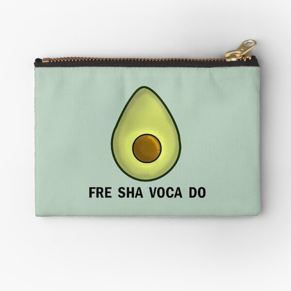 FRE SHA VOCA DO Zipper Pouch