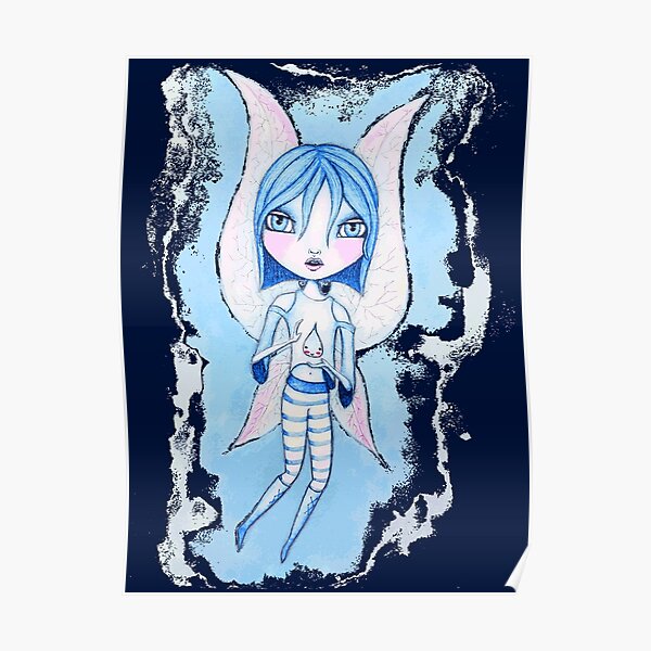 Water Fairy (Blue Version) Poster