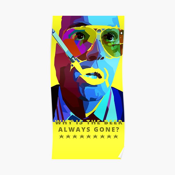 Fear And Loathing In Las Vegas Painting Poster