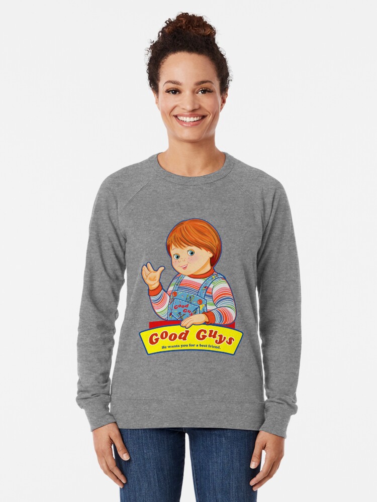 Good Guys Child s Play Chucky Lightweight Sweatshirt for Sale by RG Love Redbubble