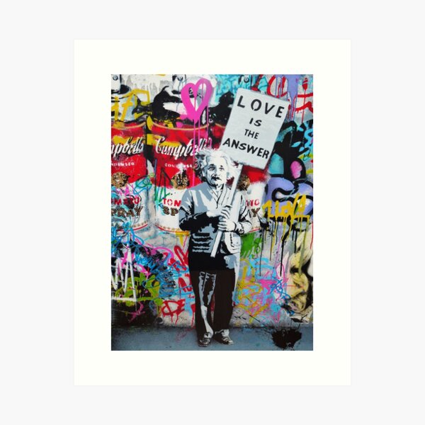 Love is the Art Print