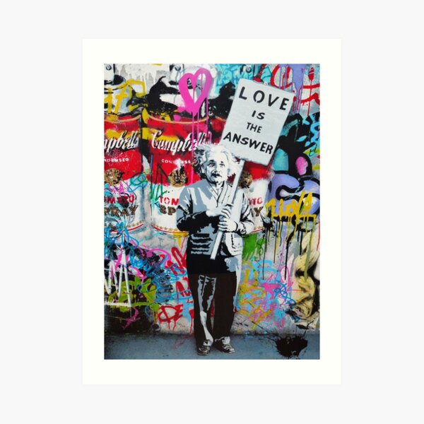 Love is the Art Print
