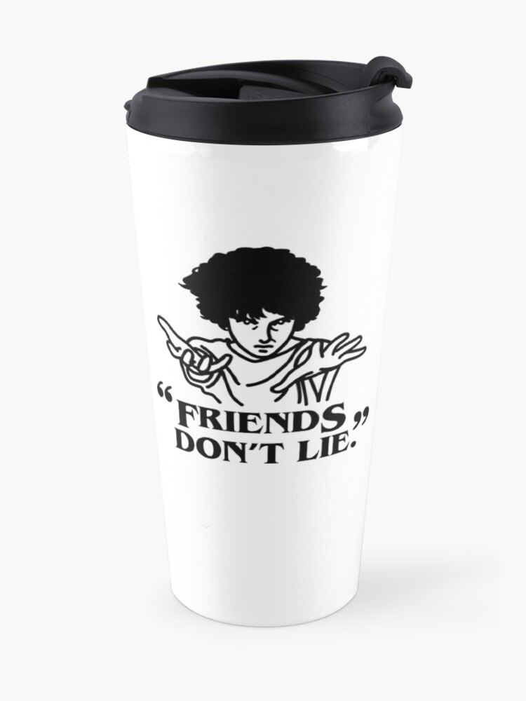 Alternate view of TV series inspired collection - Stranger things - FRIENDS DON'T LIE Travel Mug