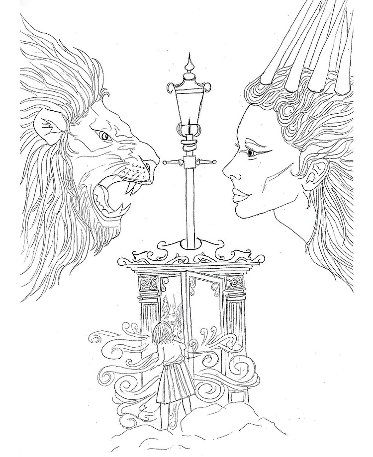 the lion the witch and the wardrobe clipart