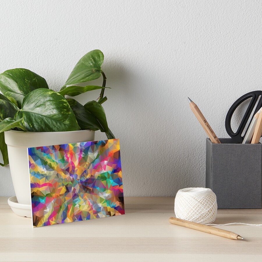 Item preview, Art Board Print designed and sold by VibrantDesign.