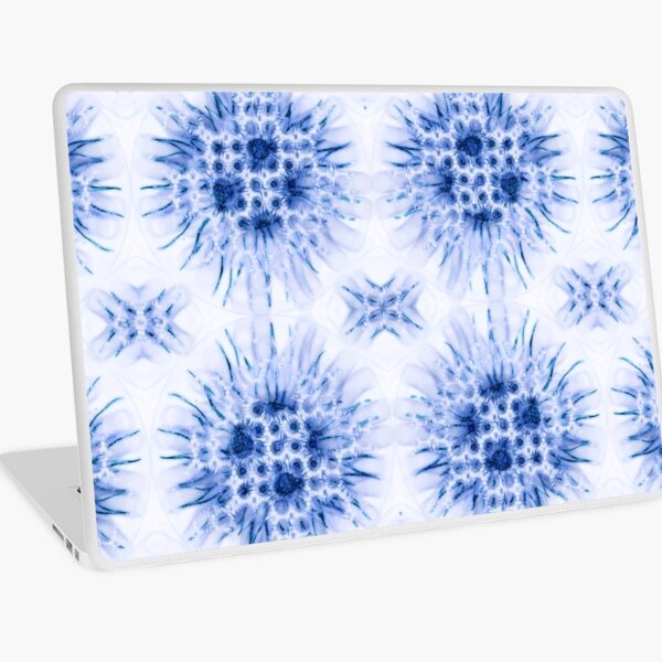 Winter textiles-frosty Laptop Skin