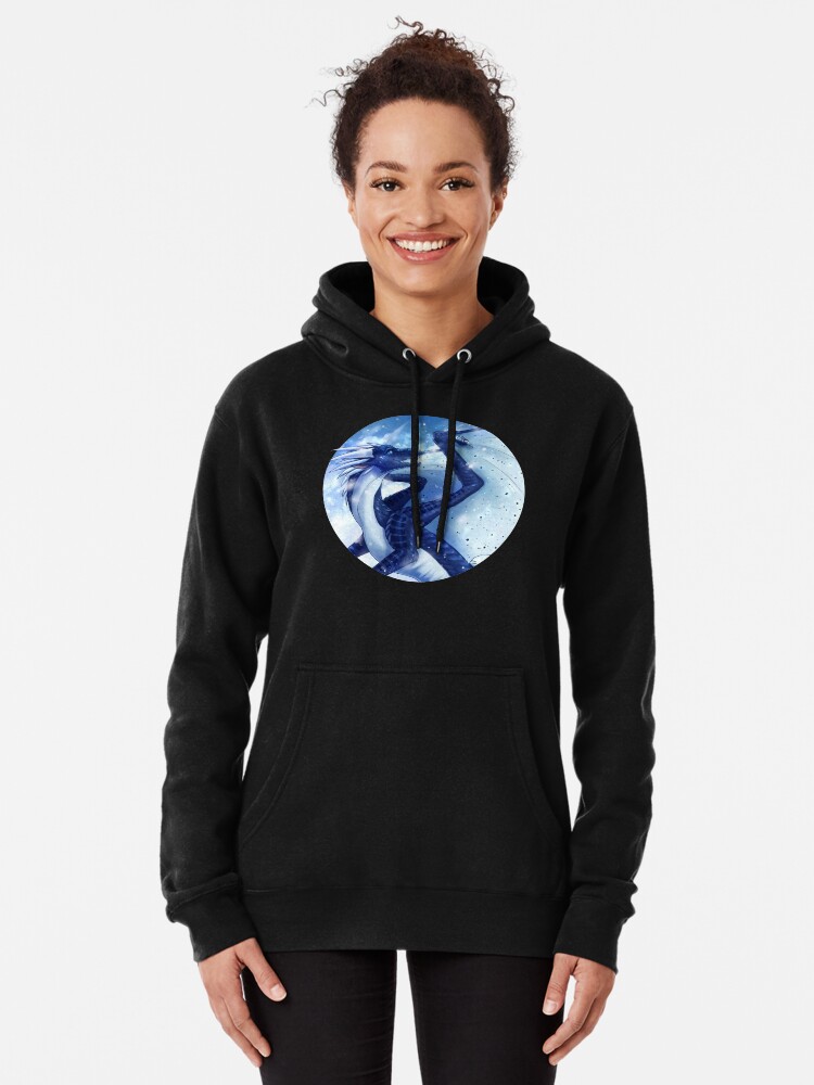 Alternate view of Wings of Fire - Whiteout Pullover Hoodie