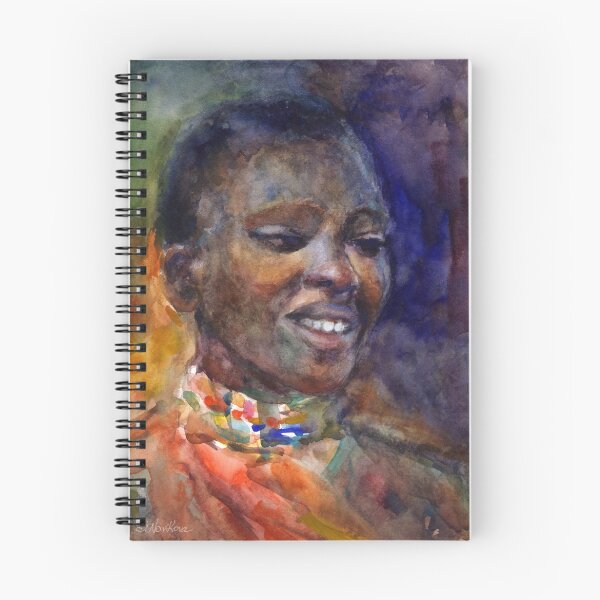 Item preview, Ethnic woman watercolor portrait Svetlana Novikova designed and sold by Svetlana  Novikova.