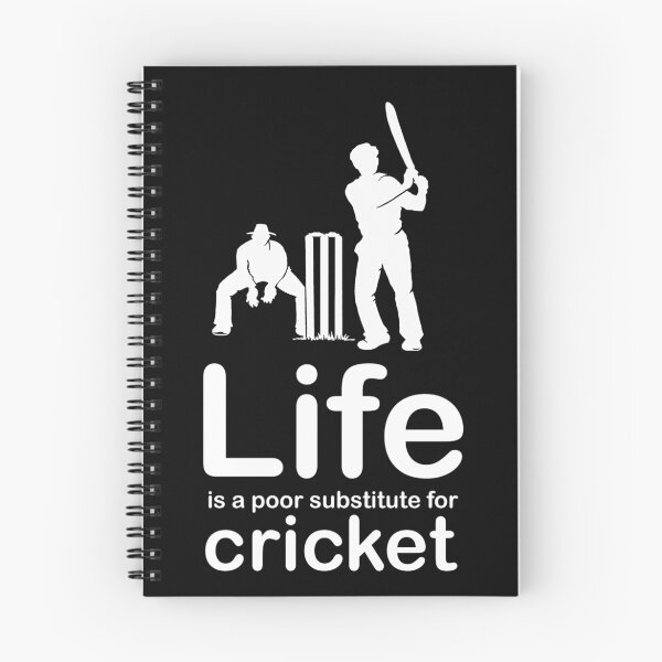Item preview, Cricket v Life - White Graphic designed and sold by Ron Marton.