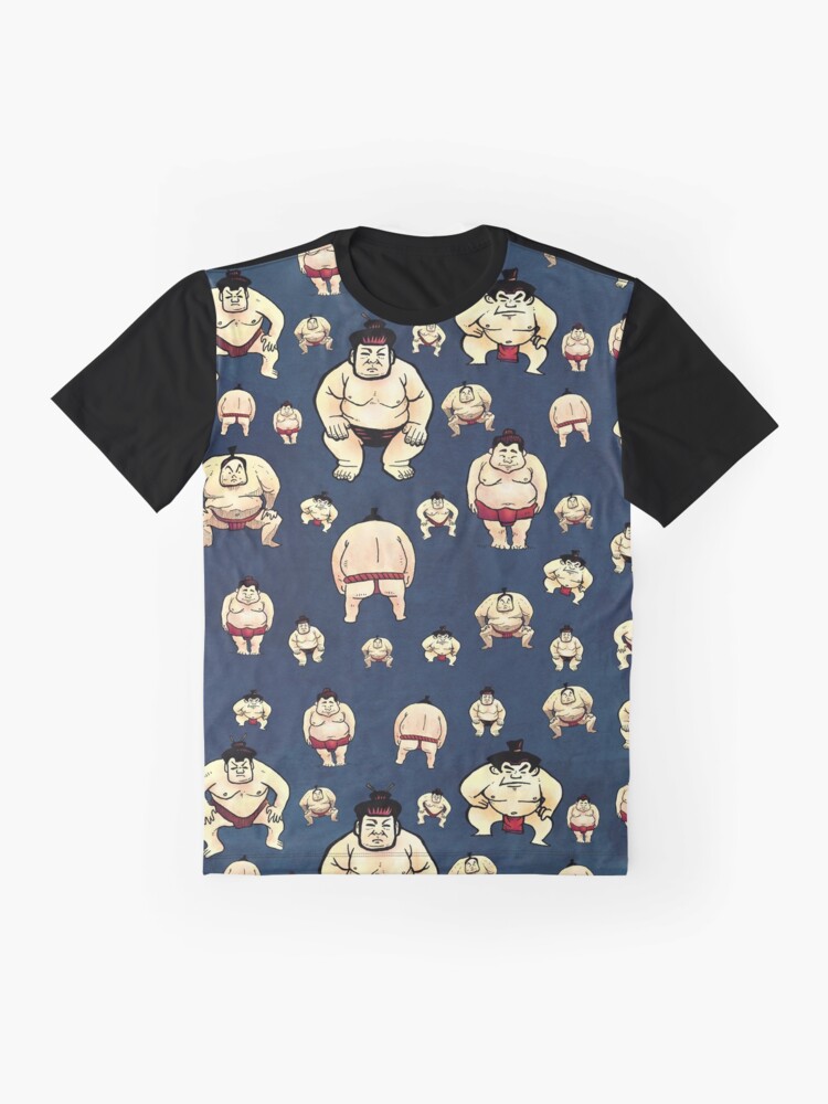 Thumbnail 4 of 5, Graphic T-Shirt, Sumo Time designed and sold by strangethingsA.