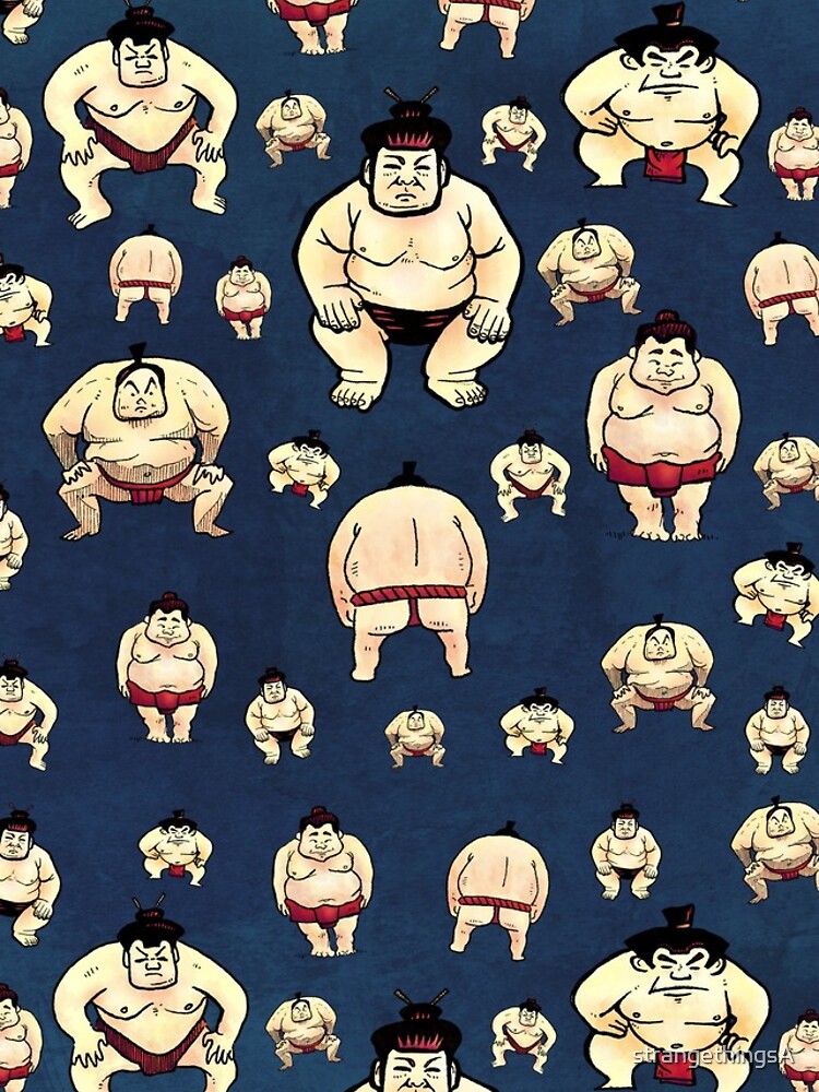 Thumbnail 4 of 4, iPhone Case, Sumo Time designed and sold by strangethingsA.