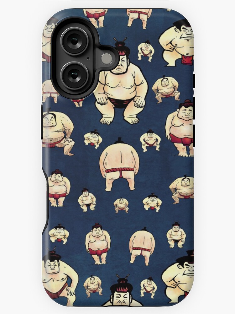 Thumbnail 1 of 4, iPhone Case, Sumo Time designed and sold by strangethingsA.