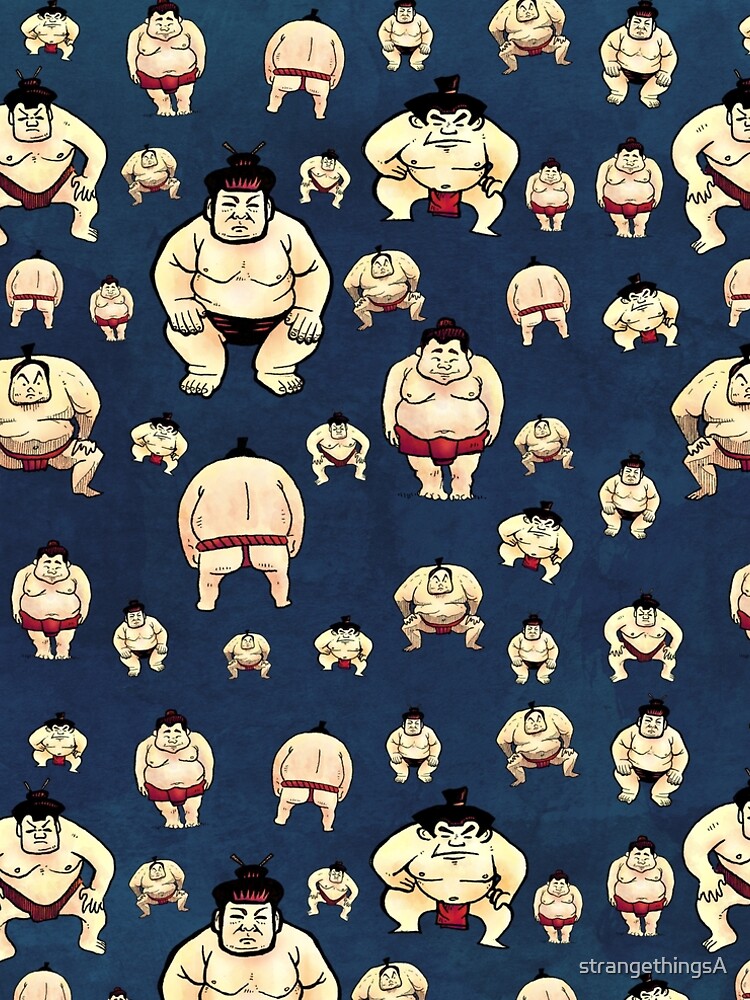 Thumbnail 4 of 4, A-Line Dress, Sumo Time designed and sold by strangethingsA.