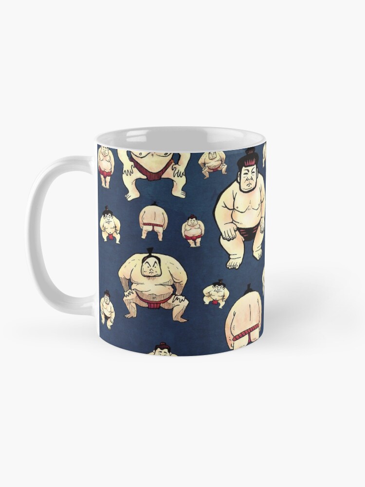 Thumbnail 3 of 6, Coffee Mug, Sumo Time designed and sold by strangethingsA.