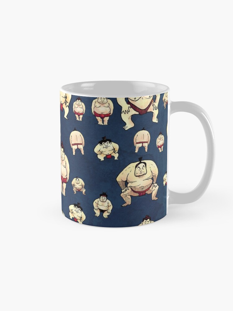 Thumbnail 5 of 6, Coffee Mug, Sumo Time designed and sold by strangethingsA.