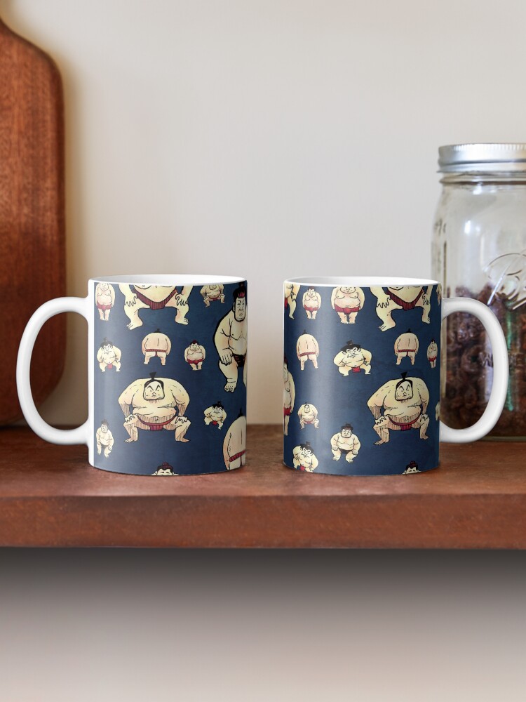 Thumbnail 2 of 6, Coffee Mug, Sumo Time designed and sold by strangethingsA.