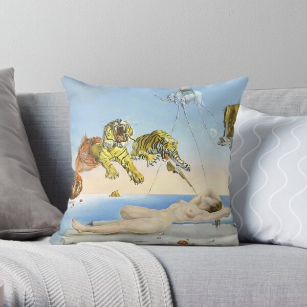 Salvador dali Throw Pillow