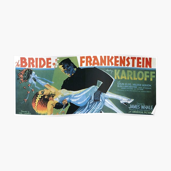 Bride of Frankenstein movie poster Poster