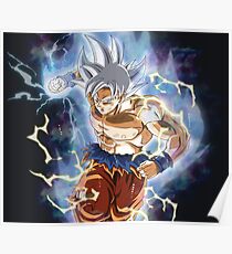 Ultra Instinct Goku Mastered - Migatte No Gokui Poster
