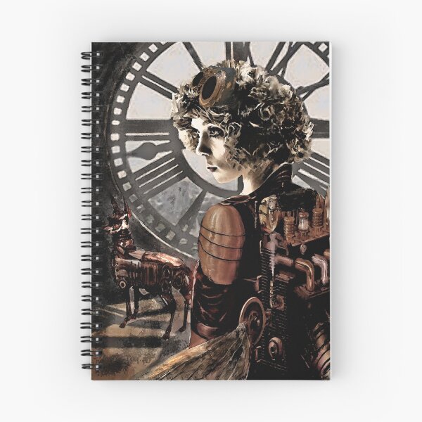 Item preview, steampunk girl with clock designed and sold by A Walk on the Wild Side.