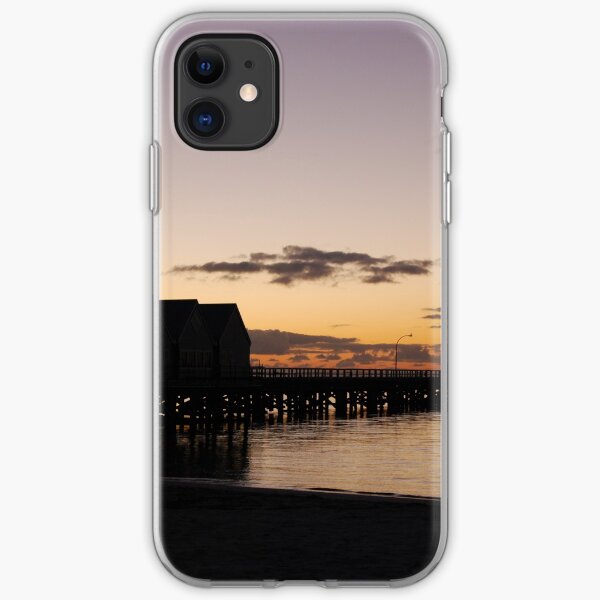 Busselton Jetty at sundown iPhone Soft Case