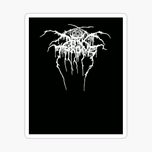 Darkthrone logo Sticker