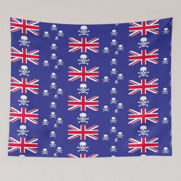 Item preview, Aussie Pirate Flag designed and sold by tnewton69.